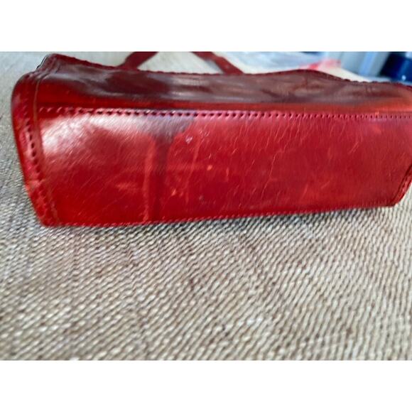 Cole Haan Red Leather crossbody bag - Picture 13 of 14
